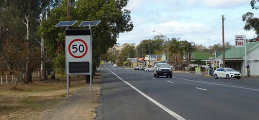 Slow Down Entering Vehicles