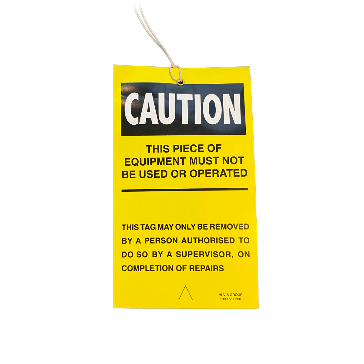 Caution: Out Of Service Tags