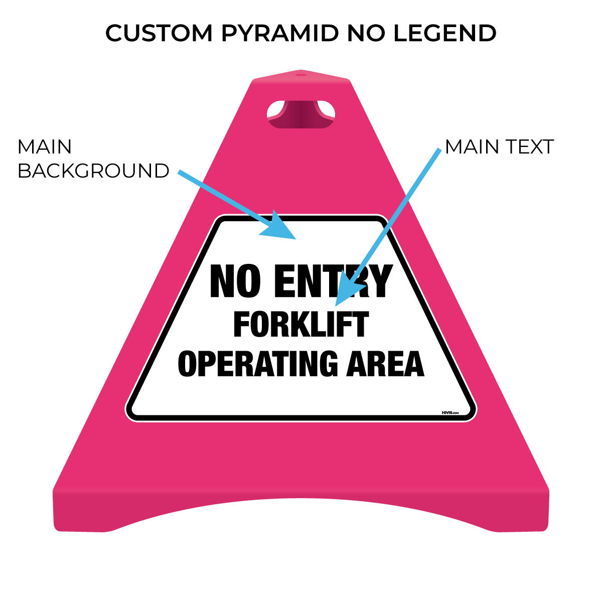 Pyramid With Custom Wording