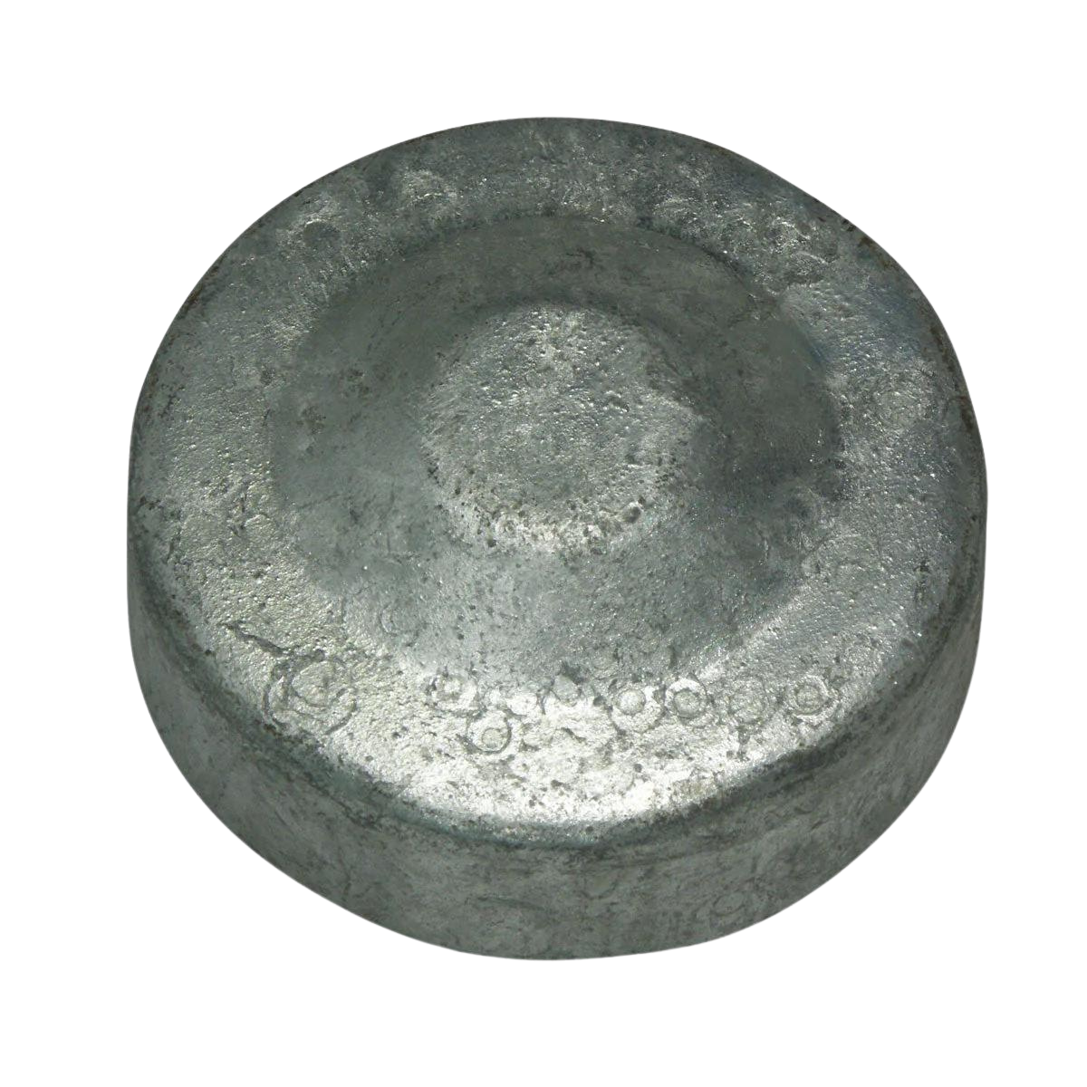 Galvanised Post Cap