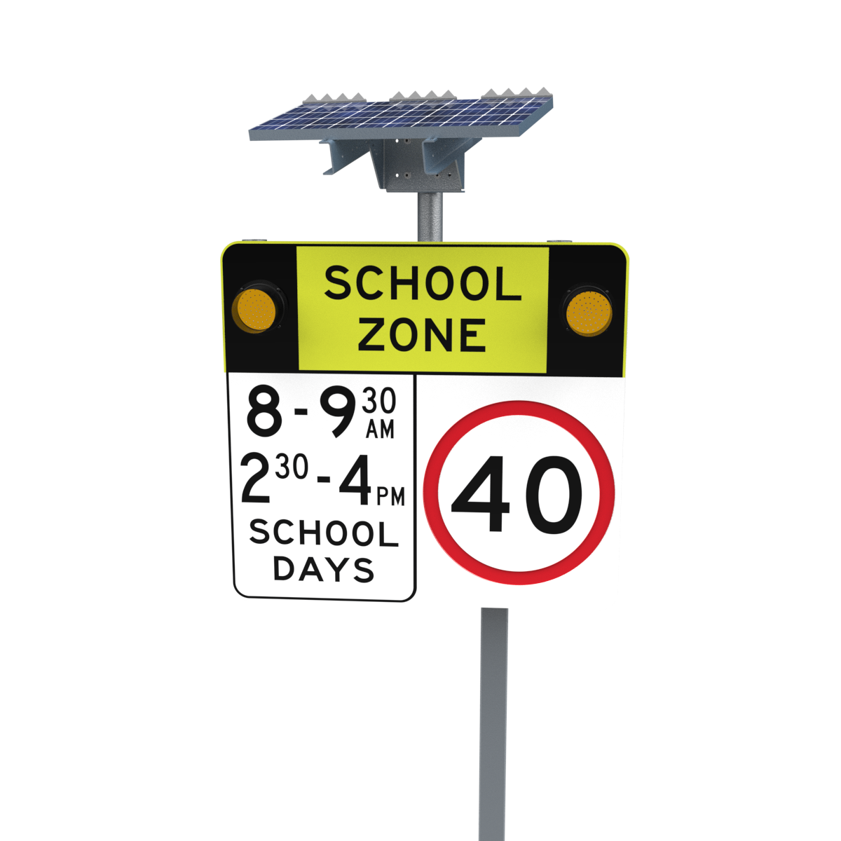 NSW LED School Zone Alert Signs