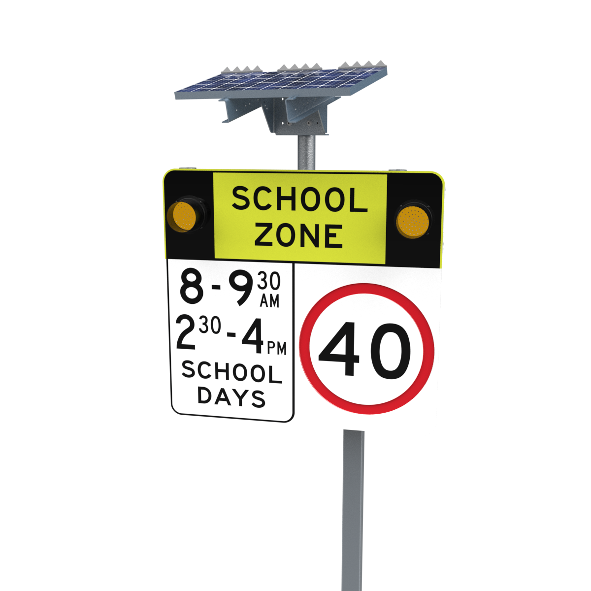 NSW LED School Zone Alert Signs