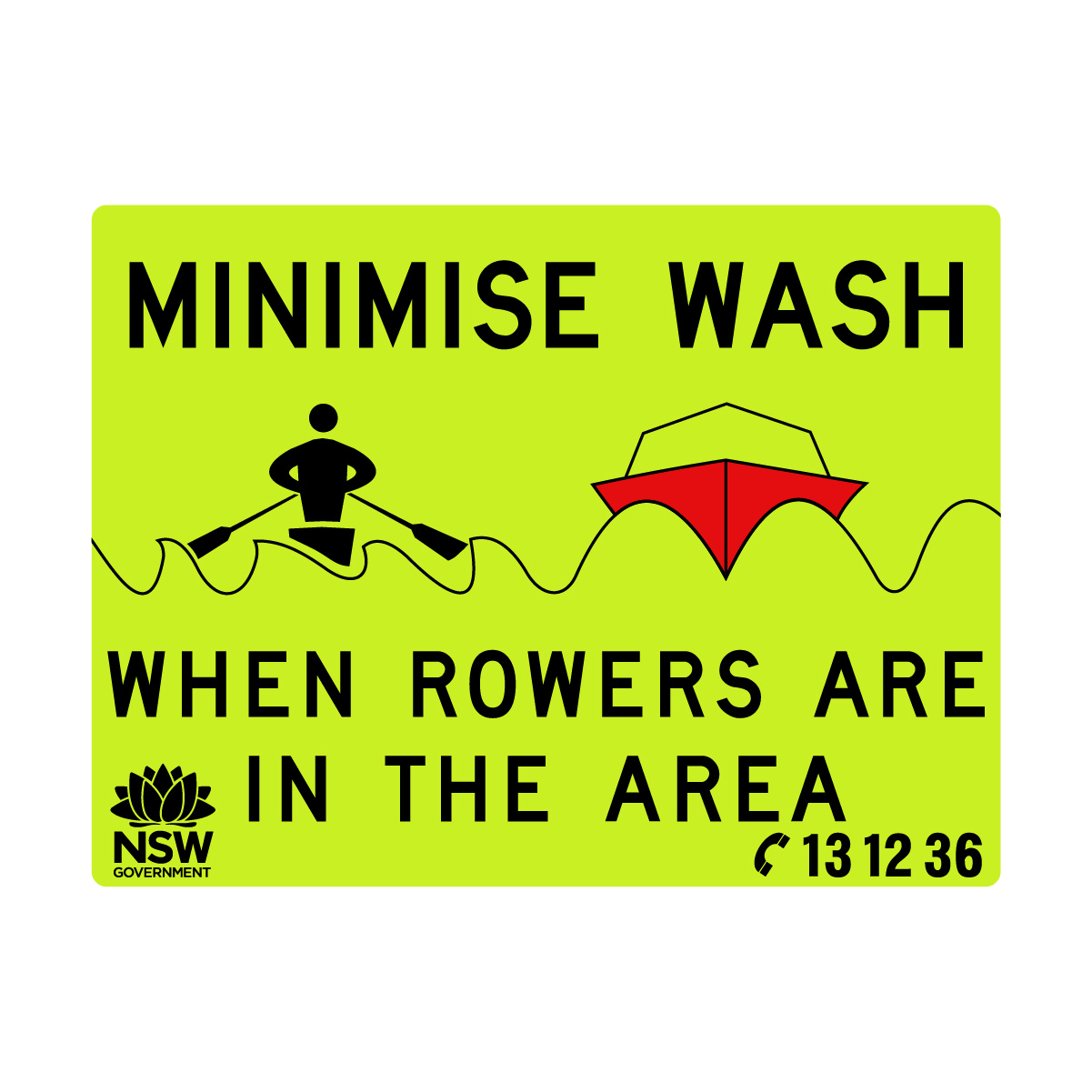 Minimise Wash When Rowers Are In The Area