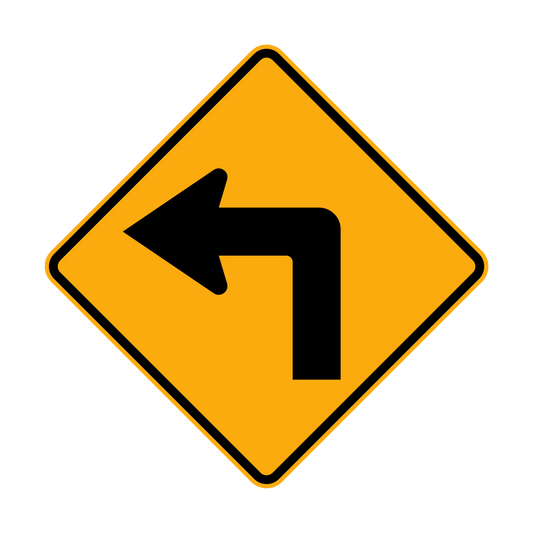 Warning: Arrow Sign