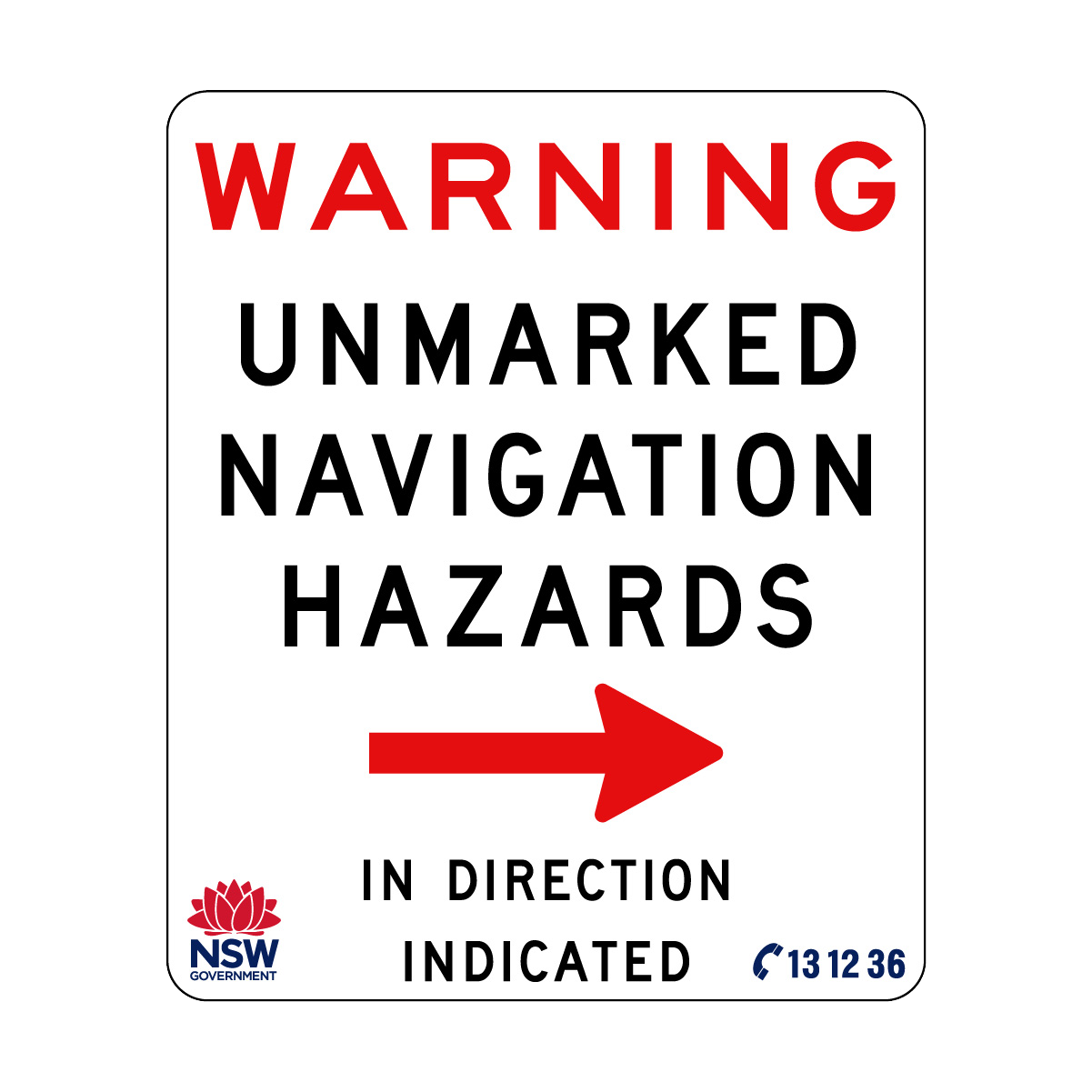 Warning Unmarked Navigation Hazards