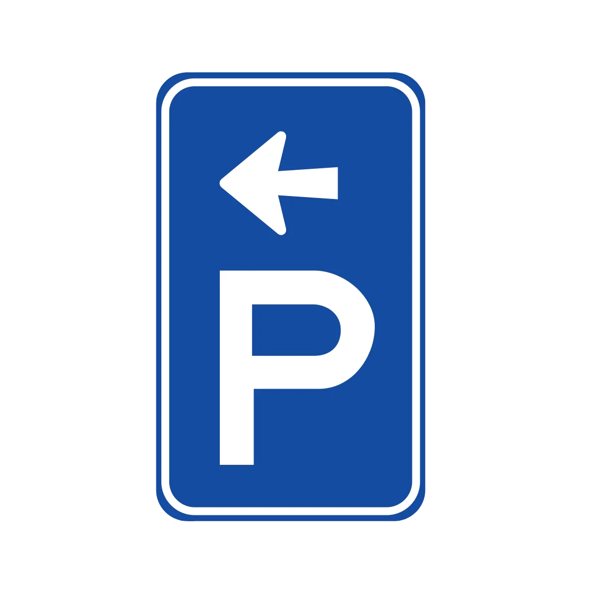 Car Park Sign - Left