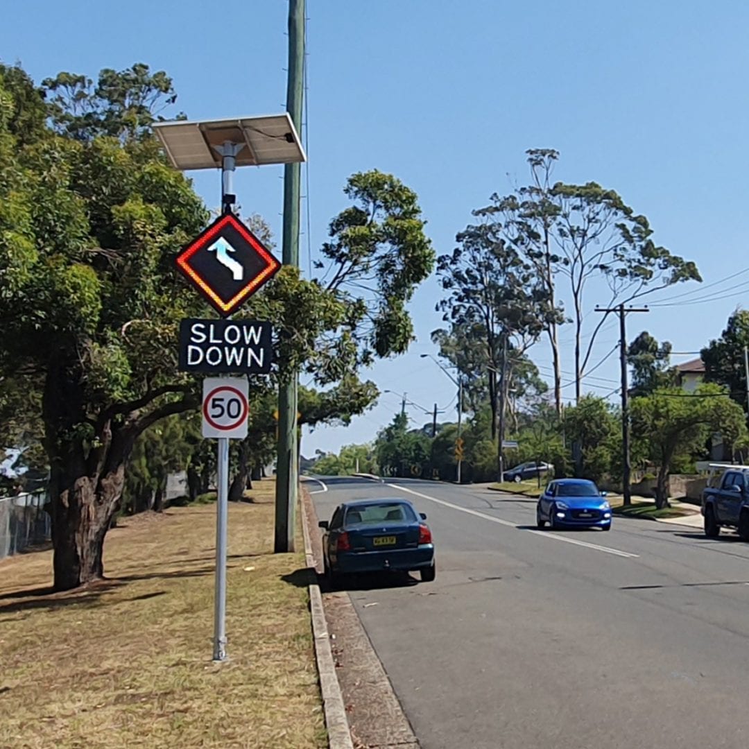 LED Warning Signs