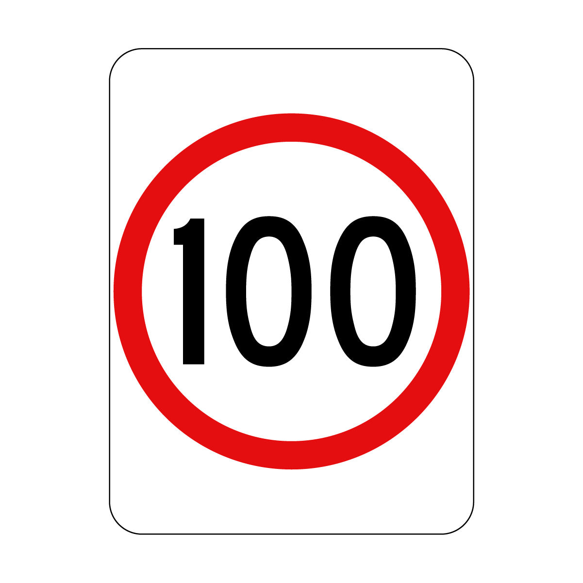 Speed Limit Sign