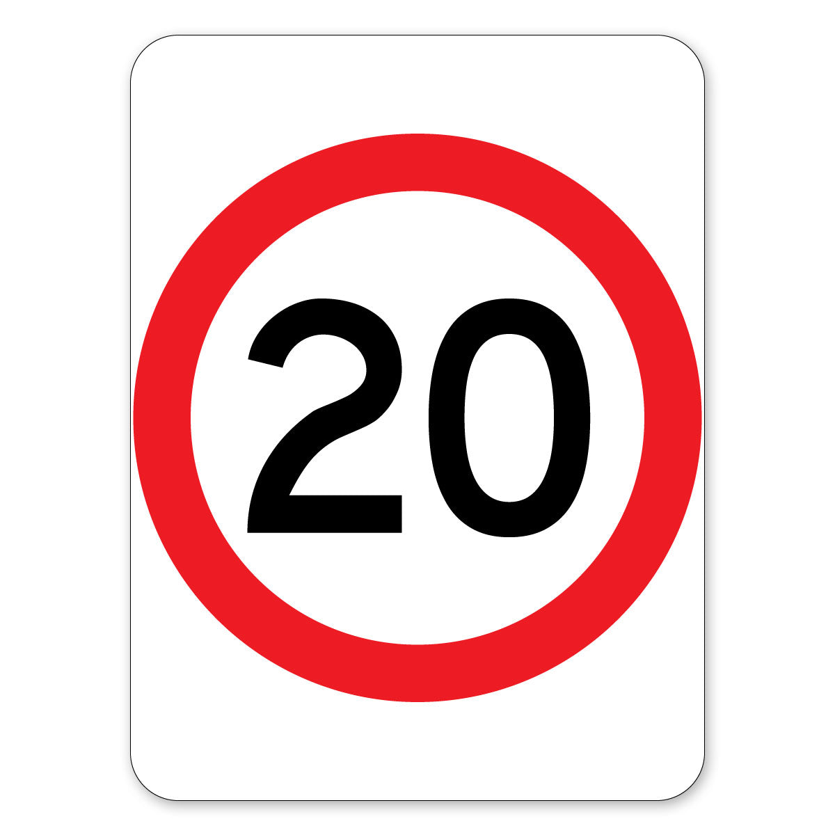 Speed Limit Sign