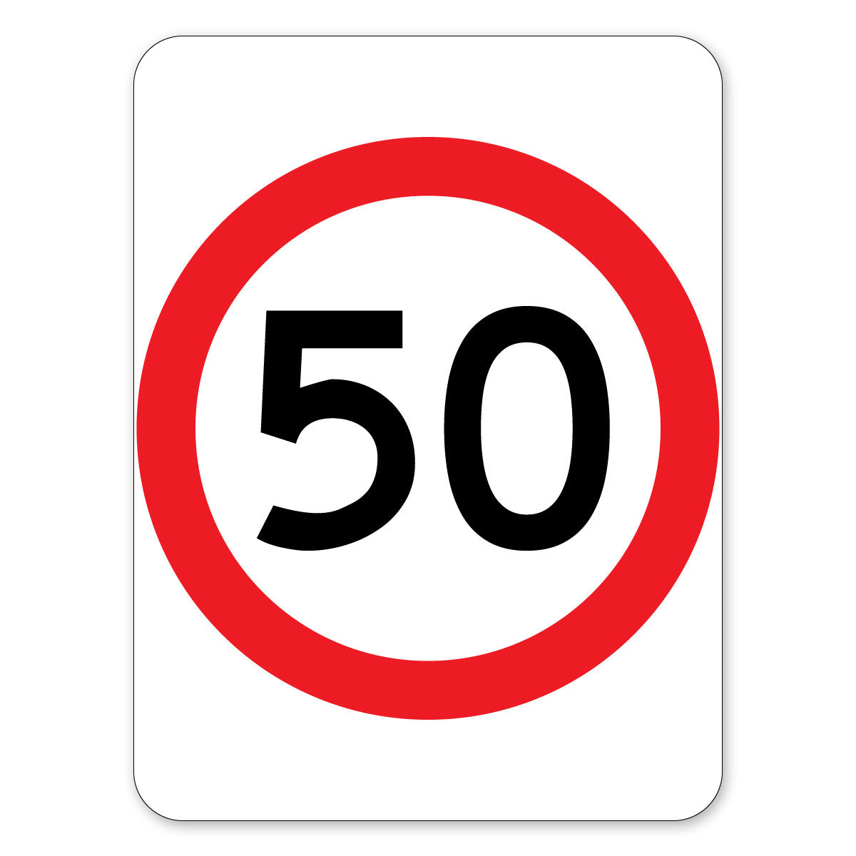 Speed Limit Sign