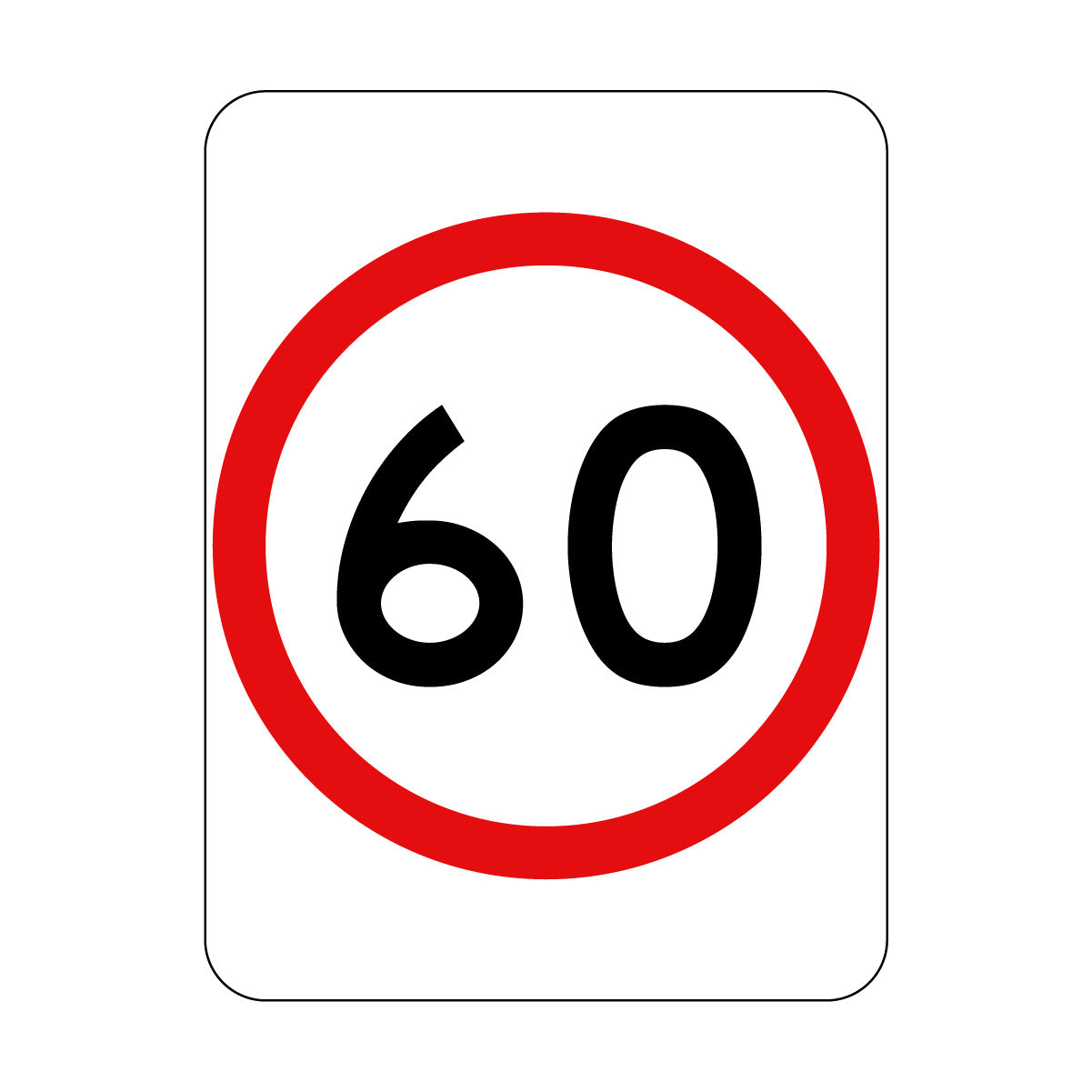 Speed Limit Sign