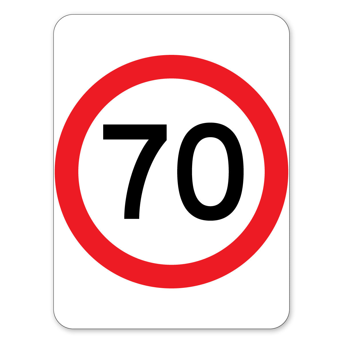 Speed Limit Sign