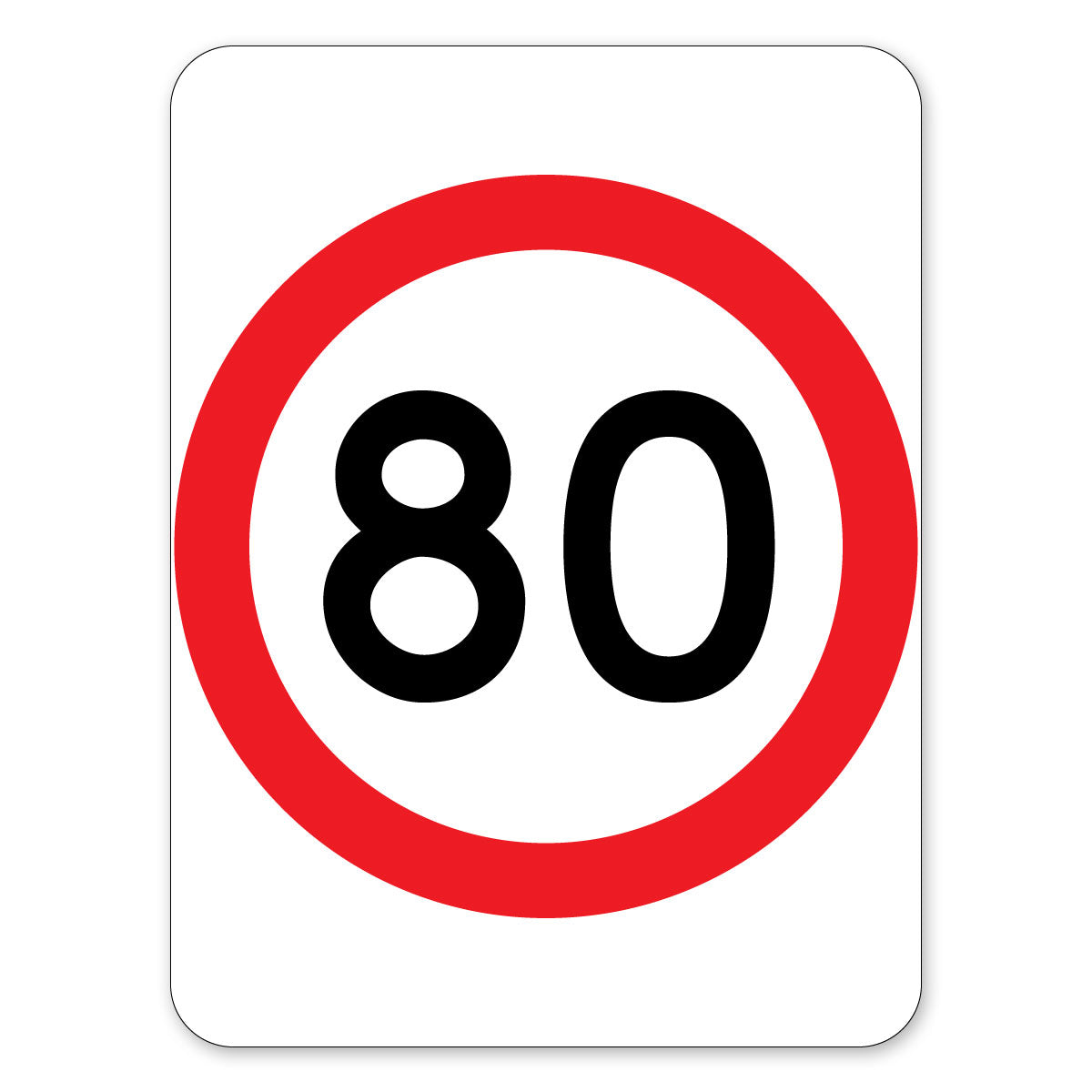 Speed Limit Sign