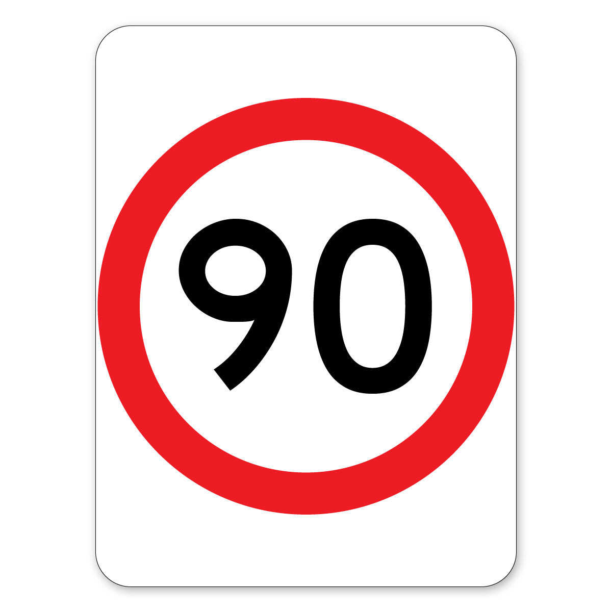 Speed Limit Sign