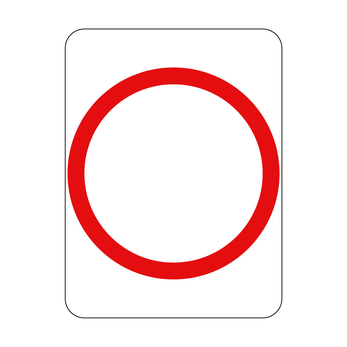 Speed Limit Sign