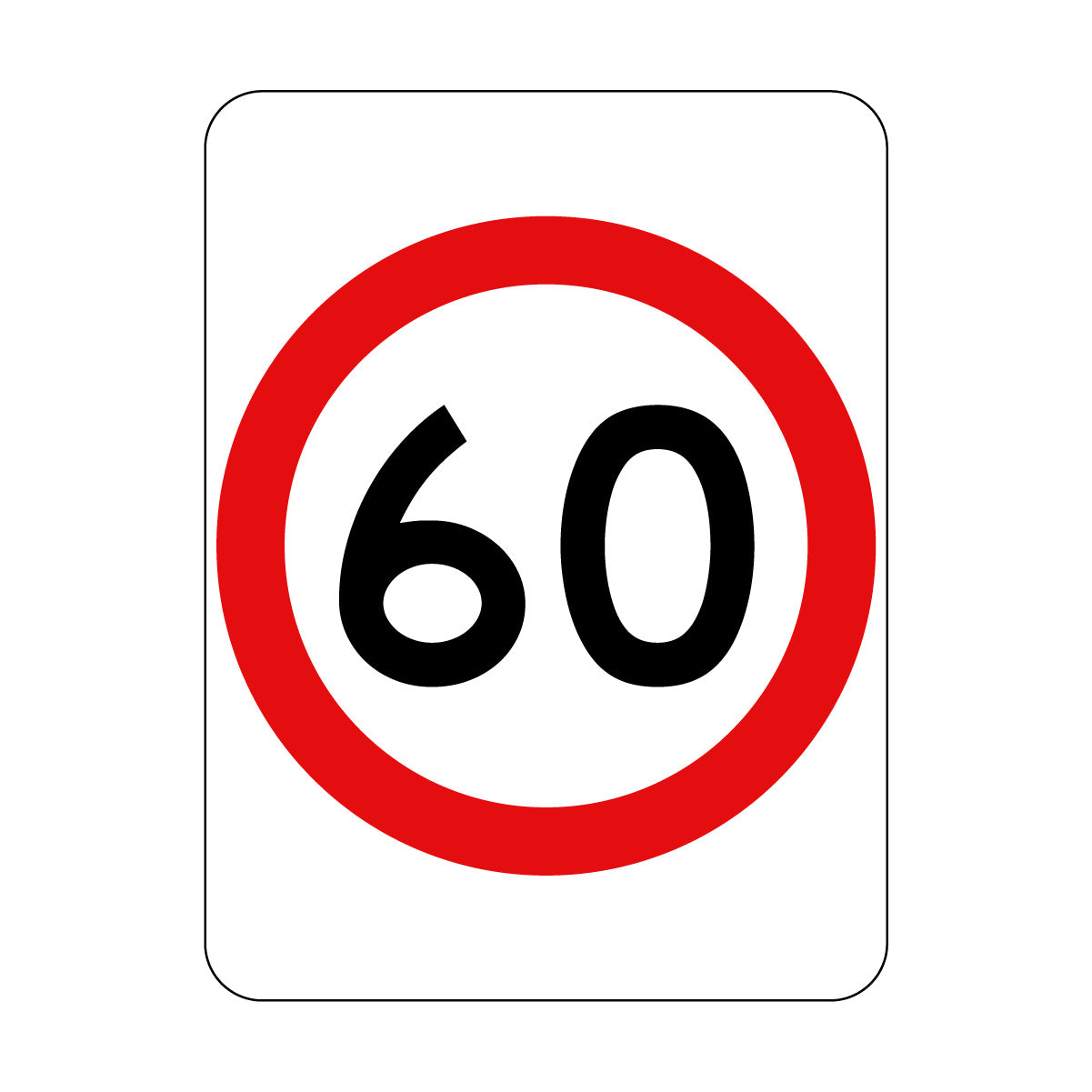 Speed Limit Sign