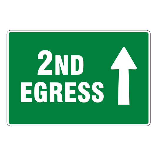 2nd Egress Signs
