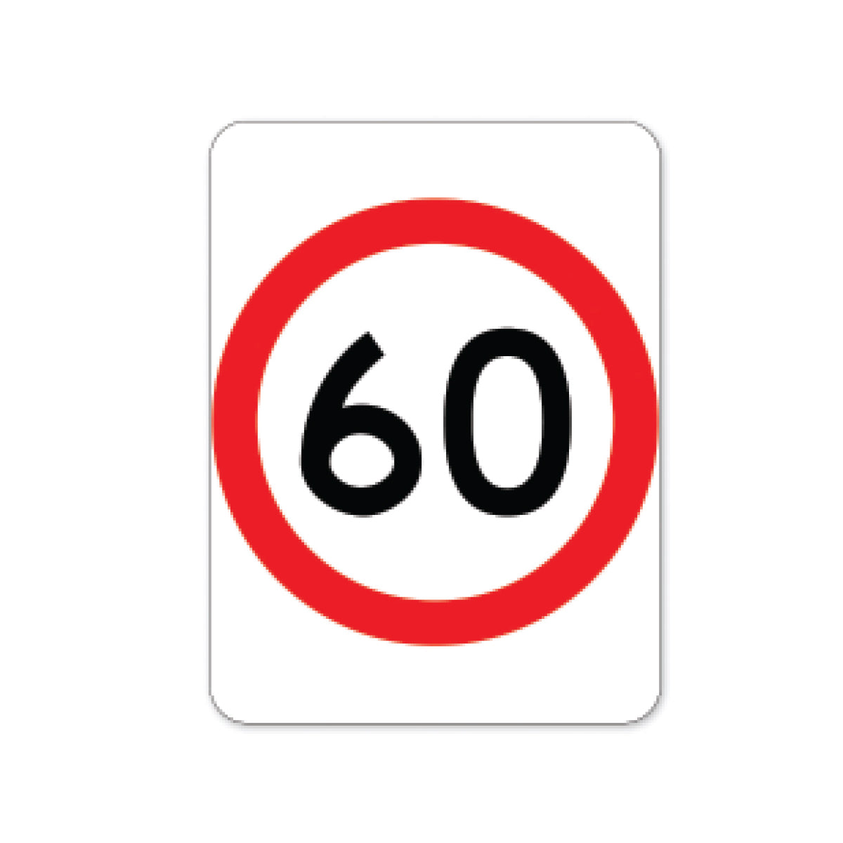 Speed Limit Sign