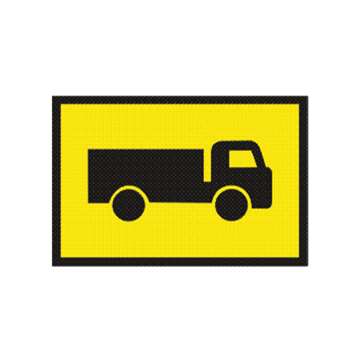 Warning: Trucks Sign