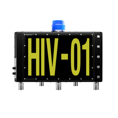LED Triangle Vehicle ID Sign - CUSTOMISABLE