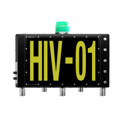 LED Triangle Vehicle ID Sign - CUSTOMISABLE