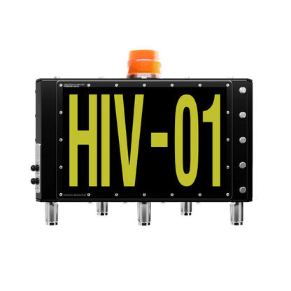 LED Triangle Vehicle ID Sign - CUSTOMISABLE