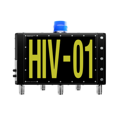 LED Triangle Vehicle ID Sign - CUSTOMISABLE
