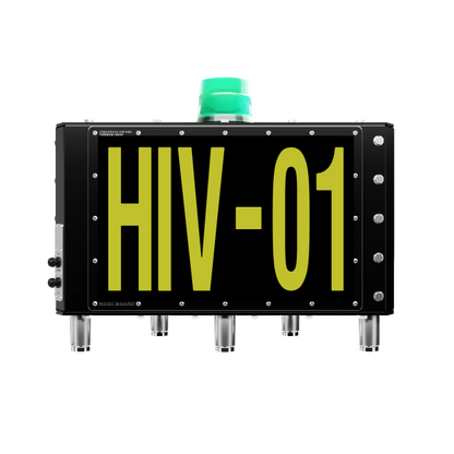 LED Triangle Vehicle ID Sign - CUSTOMISABLE