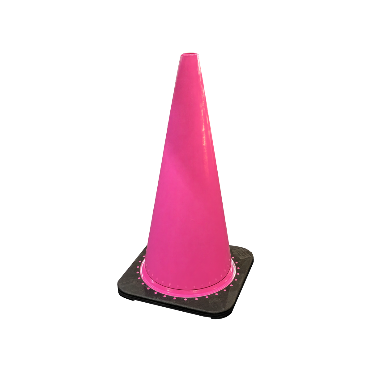 Traffic Cones 700mm Black Base