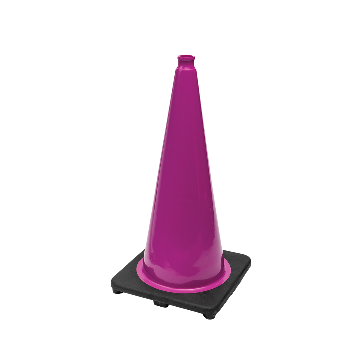 Traffic Cones 700mm Black Base