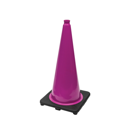 Traffic Cones 700mm Black Base