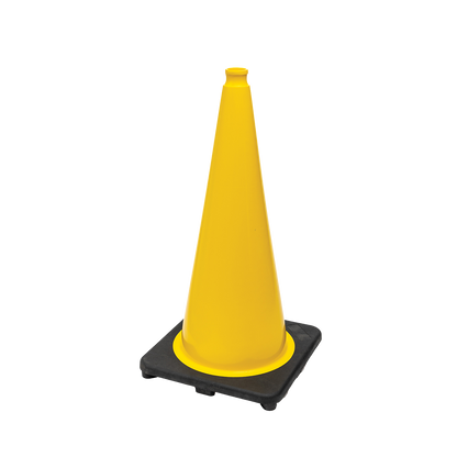 Traffic Cones 700mm Black Base