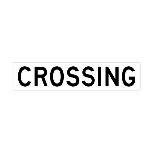 Crossing Sign Assembly, Rx-9r - 002003845