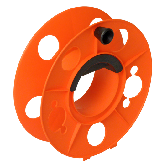 Red Plastic Cordwheel