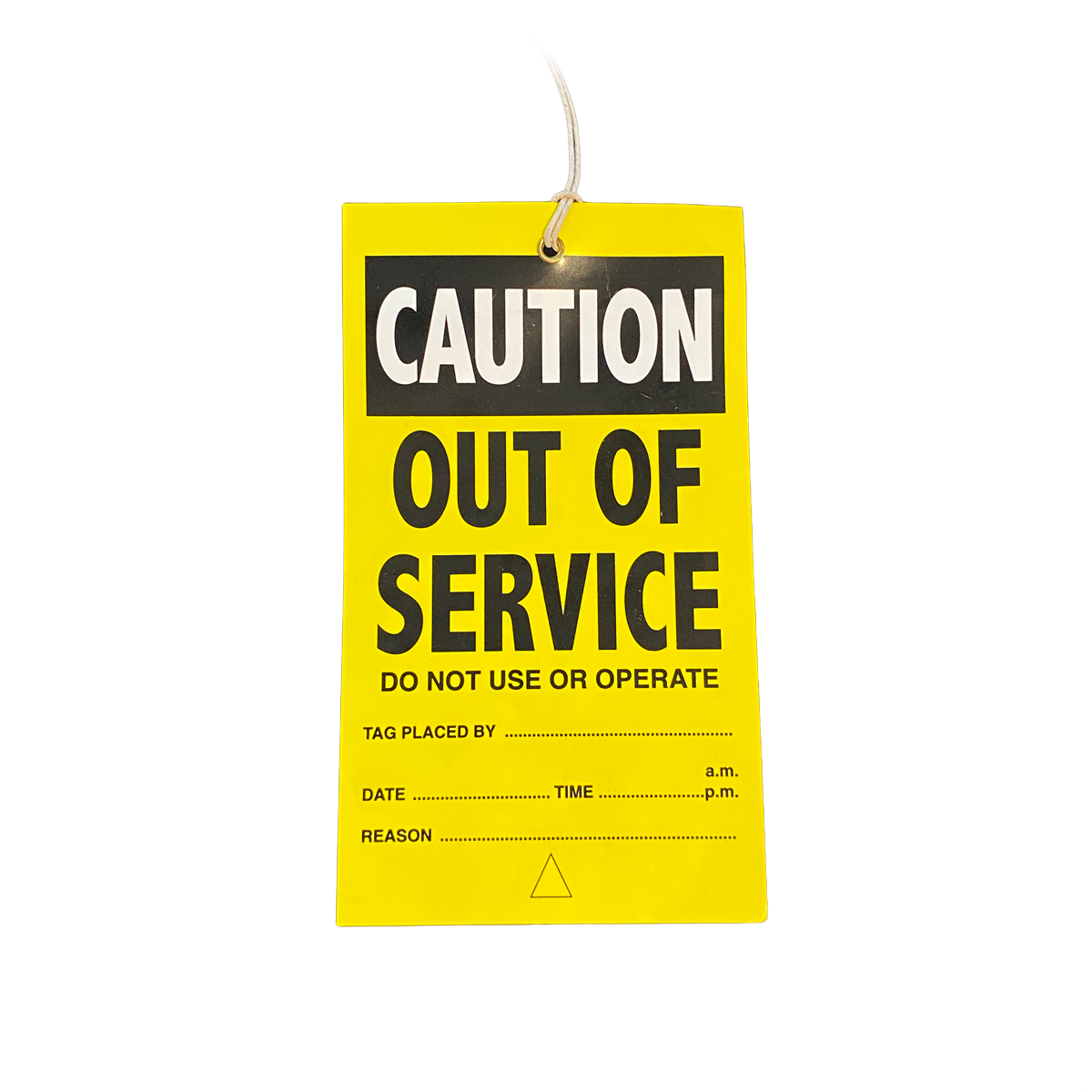 Caution: Out Of Service Tags