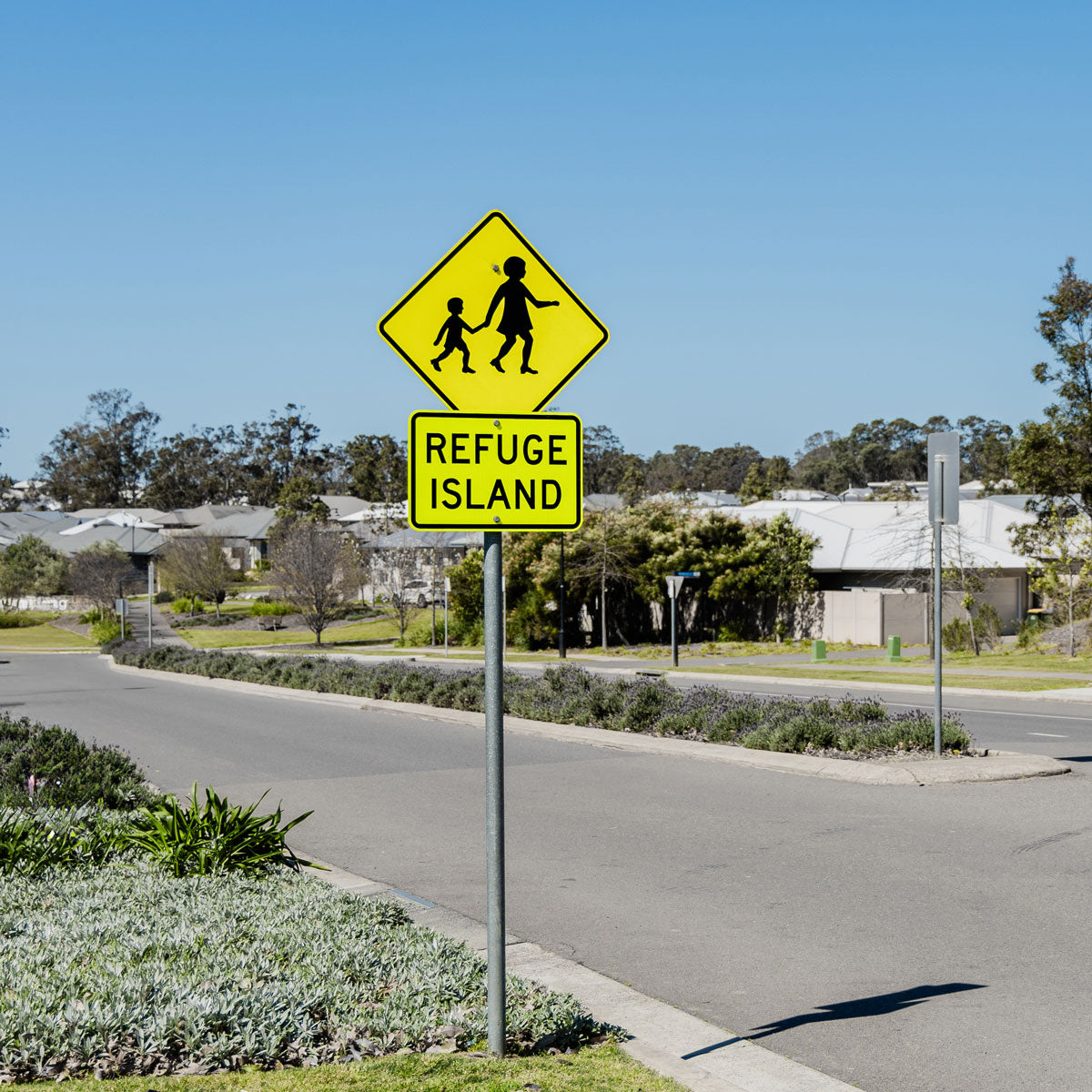 Warning: Children Crossing Sign