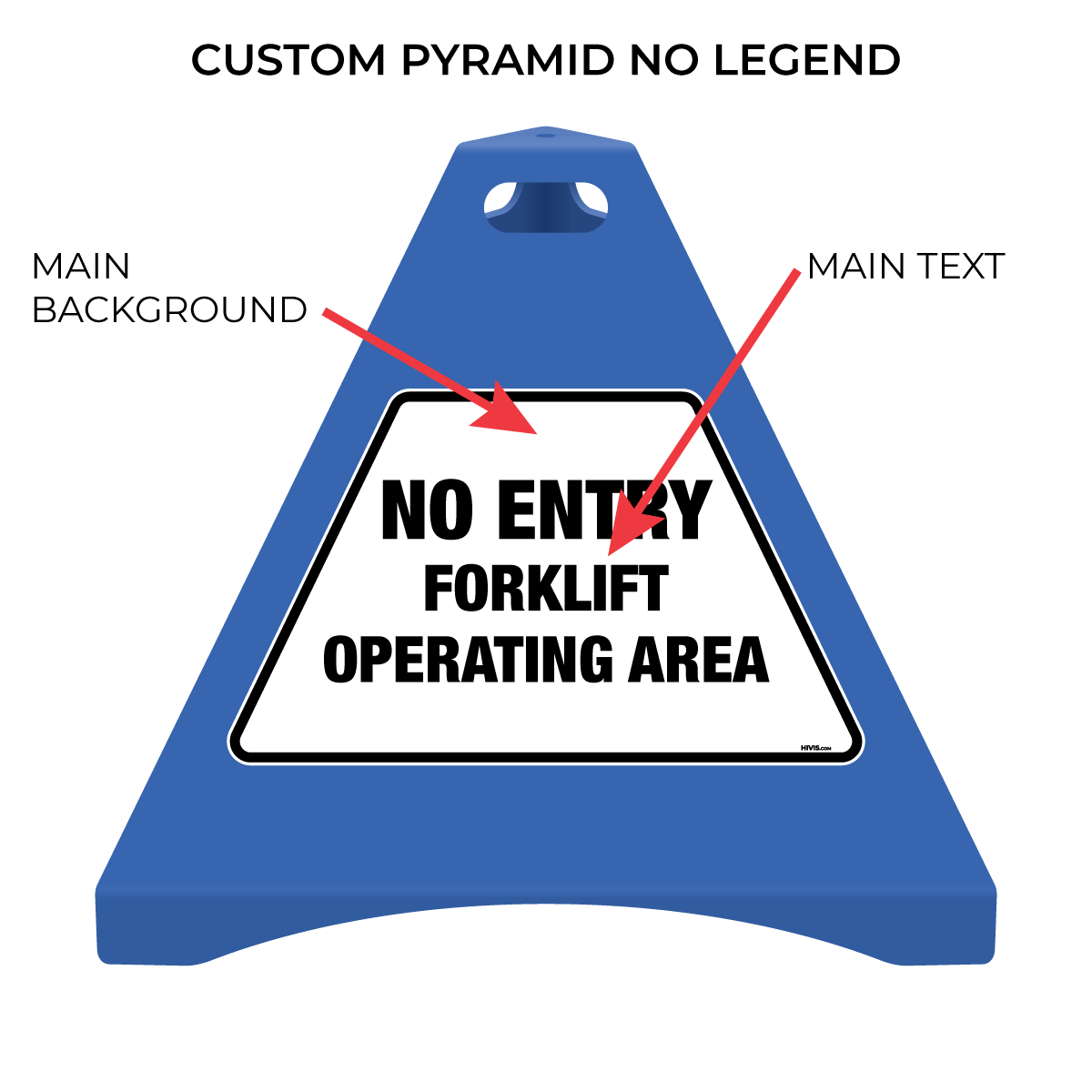 Pyramid With Custom Wording