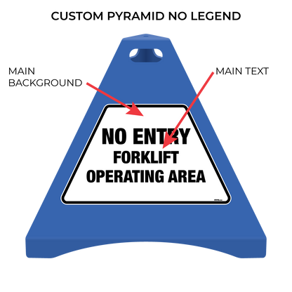 Pyramid With Custom Wording