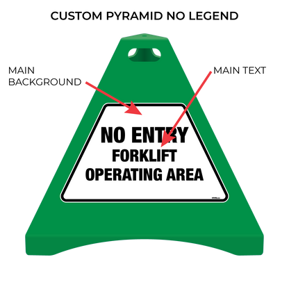 Pyramid With Custom Wording