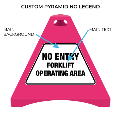 Pyramid With Custom Wording