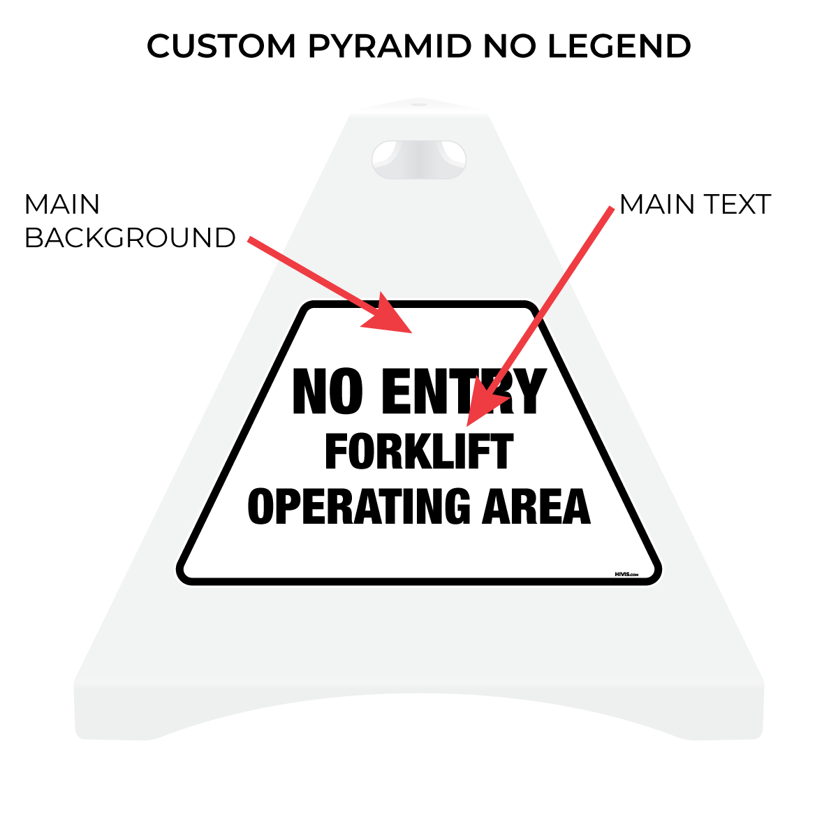 Pyramid With Custom Wording