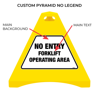 Pyramid With Custom Wording