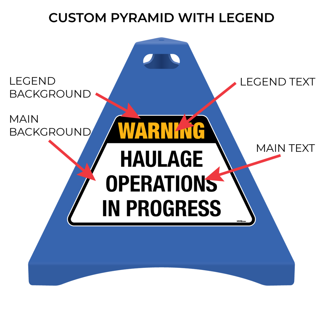 Pyramid Signs | Safety Marking & High Visibility