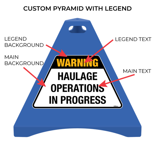 Pyramid With Custom Wording