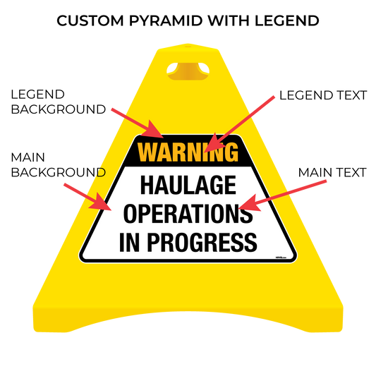 Pyramid With Custom Wording