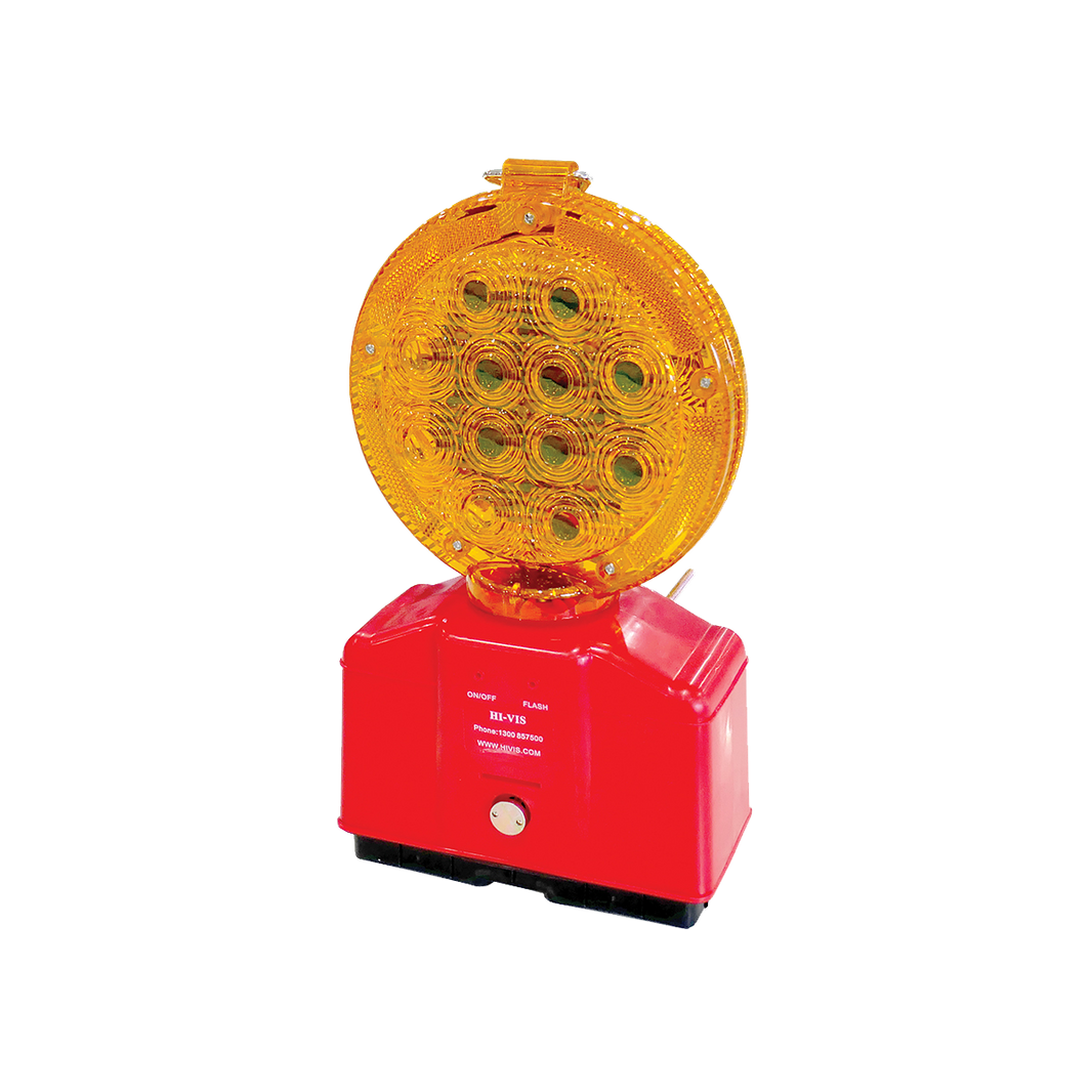 LED Flashing Beacon Lights | Solar & Battery Powered