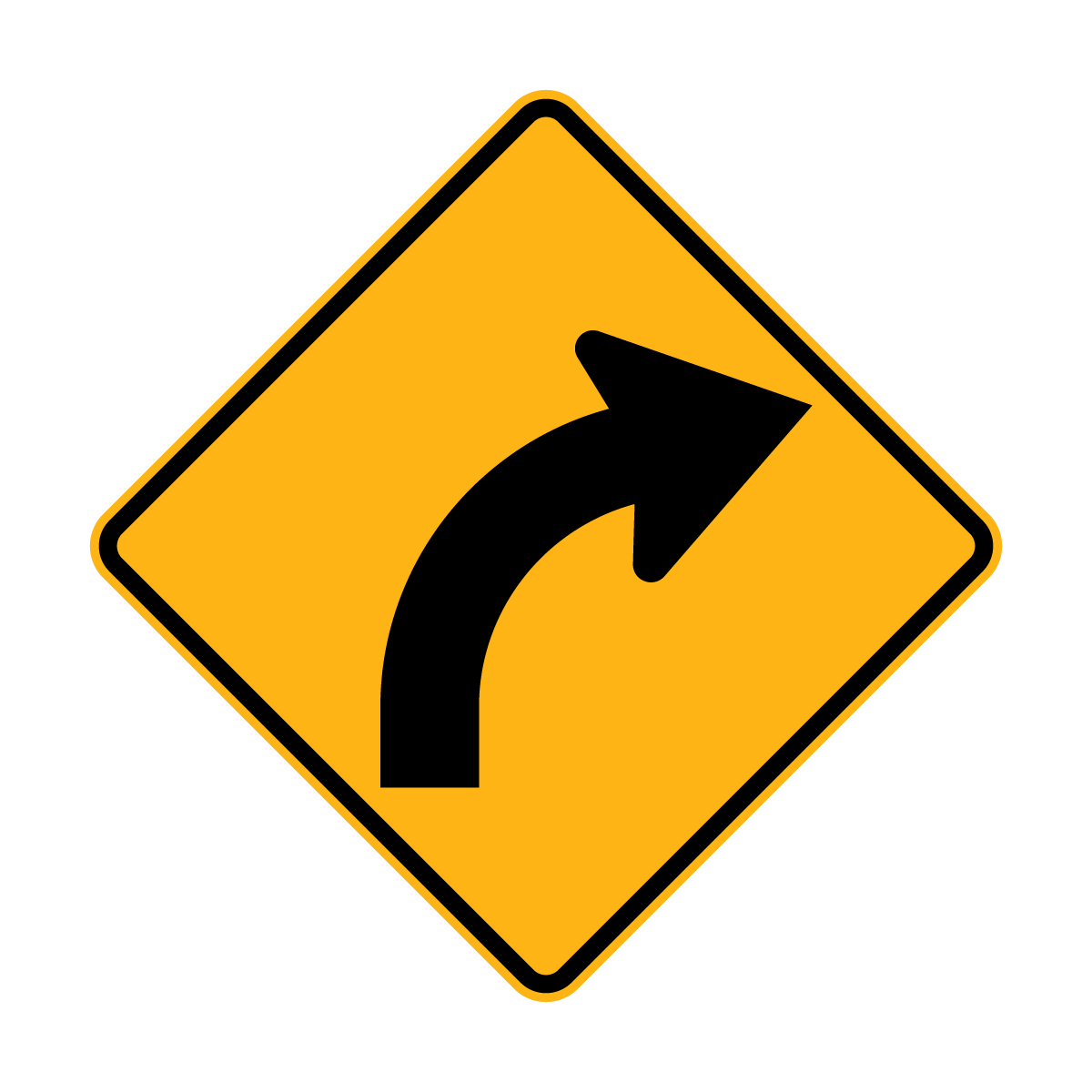 Warning: Curve Sign