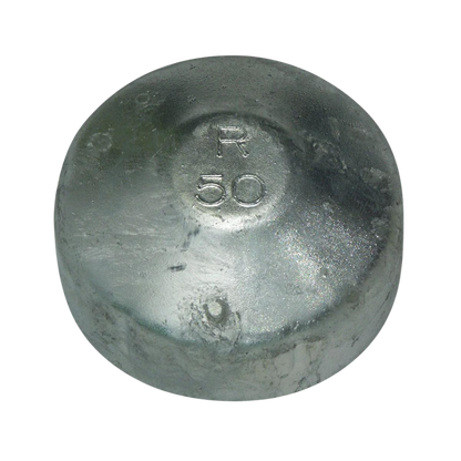 Galvanised Post Cap