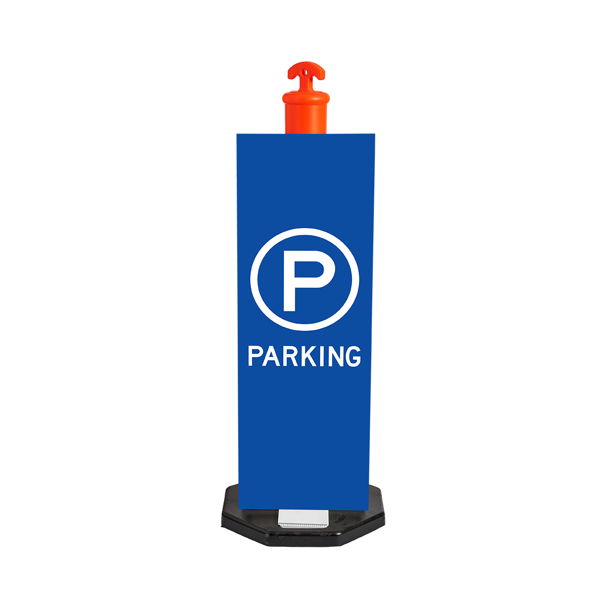 HIVIS Corflute Bollard Sign - Parking