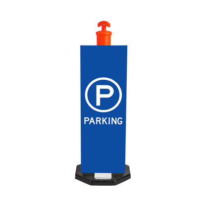 HIVIS Corflute Bollard Sign - Parking